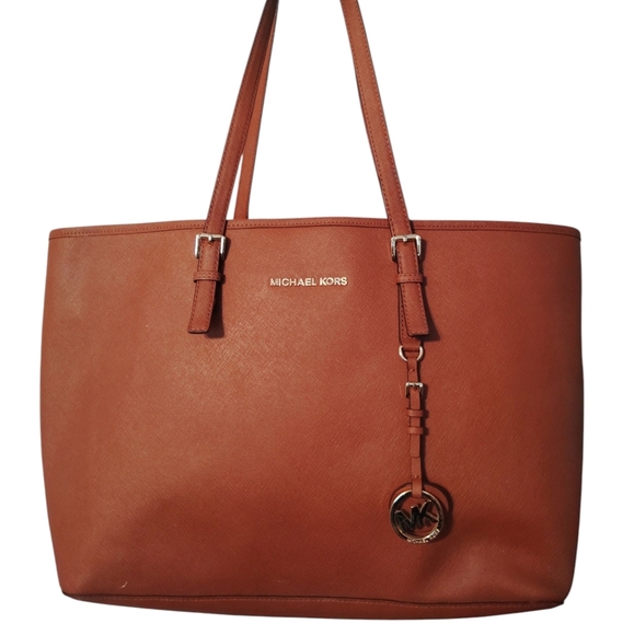 Michael Kors Tote Shoulder Bag Brown - Picture 1 of 16